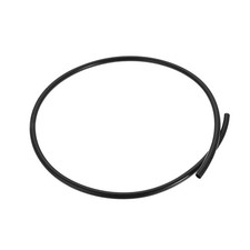 10mm OD 8mm ID 1m Long Nylon Tube for Air Line Brake Fluid Transfer Black