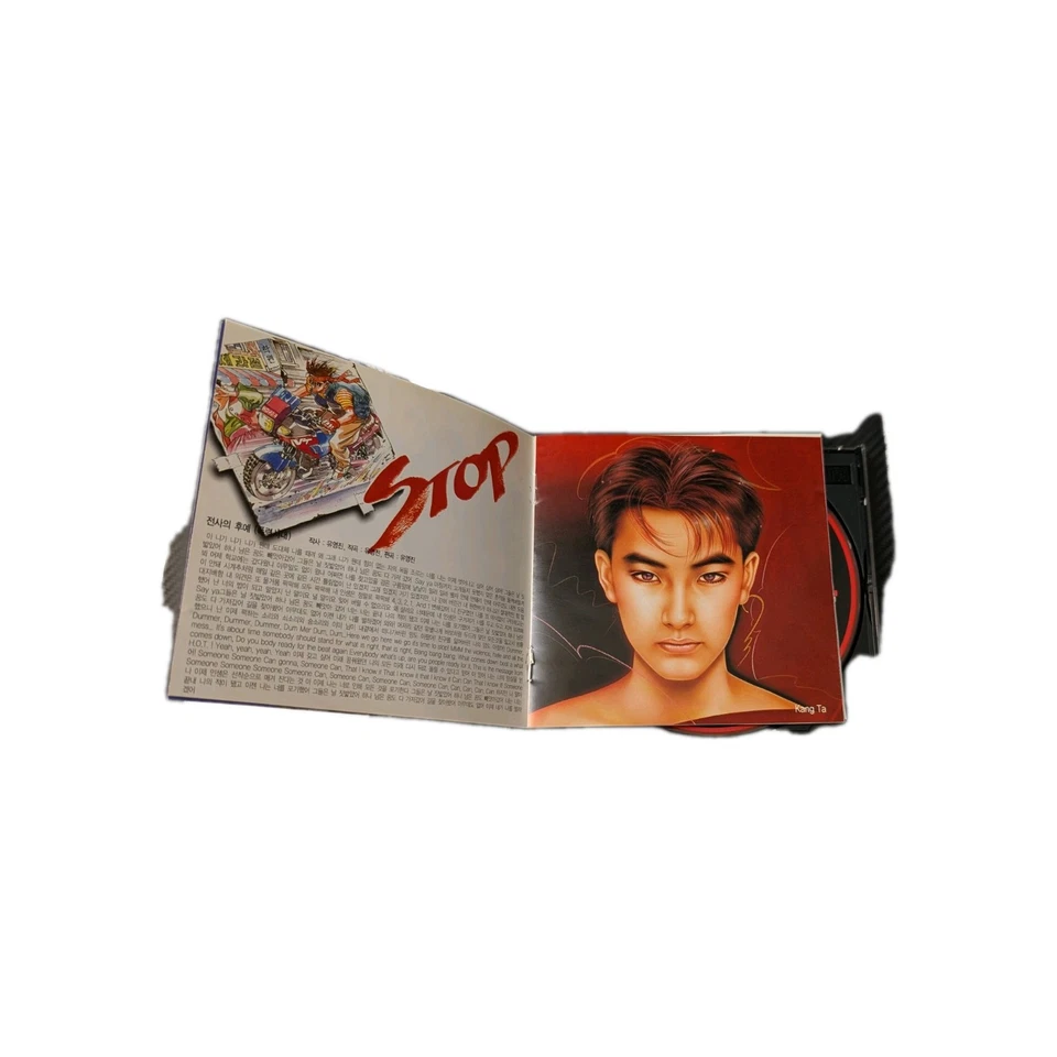 H.O.T. Original Kpop Idol Group Album LOT 1 2 3 4 w/ RARE Sticker Decal VG HOT Foto 4 de 4