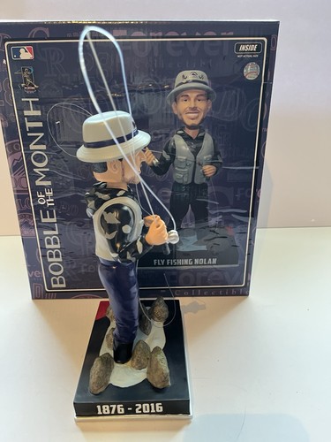 Colorado Rockies Bobble Of The Month “ Fly Fishing Nolan” - Picture 4 of 5