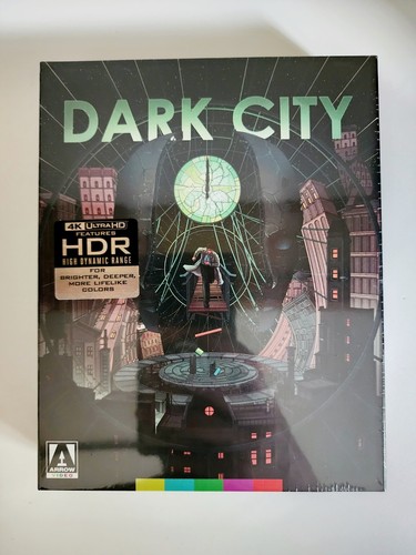 Dark City Limited Edition: 4K, Blu Ray Sealed New Mint Arrow US Ships in Box