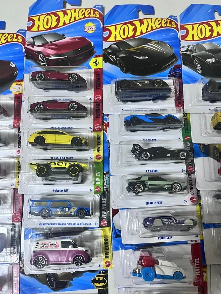 Hot Wheels Mainline NUOVA custodia D 2026 (scegli tra le opzioni e combina... - Immagine 2 di 4