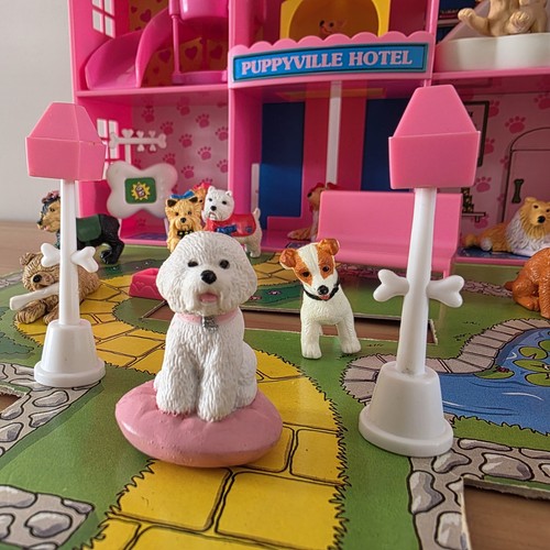 Puppy In My Pocket Puppyville Hotel, Figures & Accessories Joblot Vintage 1990s - Picture 5 of 14