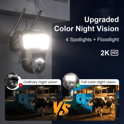 4G LTE Cellular Security Camera Wireless Outdoor, No WiFi Security Cameras So... - Picture 5 of 7