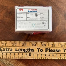 (45) - DIAMOND-CUT CARBIDE ROUTER BURRS Dia (.0551") Tycom Kyocera 2300.0551.256