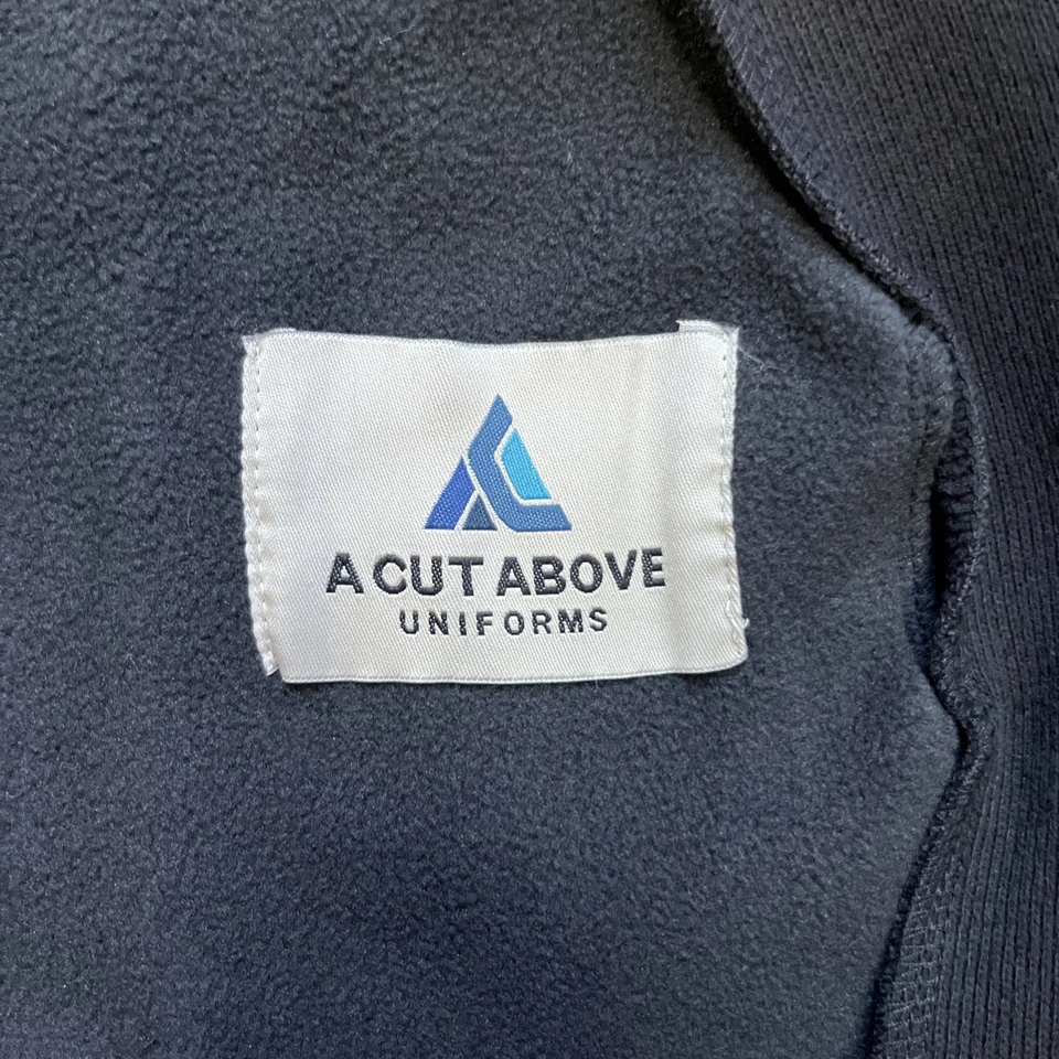 A Cut Above Airline Uniform Black Knit Full-Zip Jacket with Epaulettes - Image 4 of 4