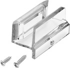 Sliding Shower Door Bottom Guide for transparent color