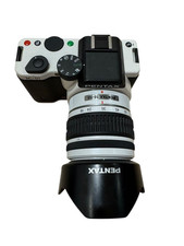 PENTAX K-01digital camera white Black /18-55mm lens set tested used japan