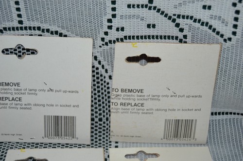 Vintage Christmas ~10 packs miniature light replacement Bulbs 3.5 volts multi - Picture 11 of 14