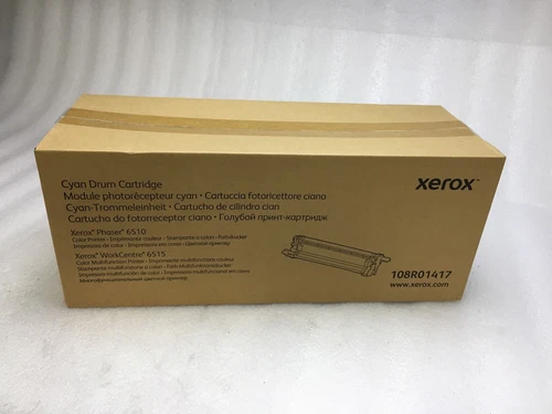 Genuine Xerox 108R01417  Cyan Drum Cartridge For WorkCentre 6515 / Phaser 6510