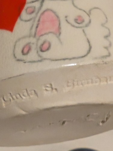 Linda Birnbrum Childrens 2 Pc Child’s Cups Easter Bunny Rabbit With Heart - Picture 7 of 13