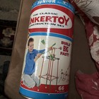 Classic Tinkertoy Construction Set- Junior Builder Set- More than 66 pieces