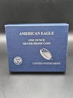 2013 U.S. Mint American Eagle Silver One Ounce Proof Coin w/ Box. COA