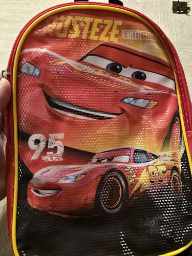 Cars Kids Backpack 12 Inch New Rare Disney - Picture 4 of 5