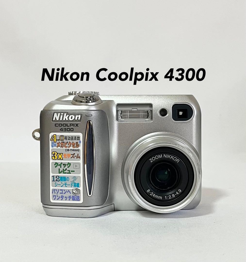 Nikon Coolpix 4300 Digital Camera Tested Used Compact 1.8MP