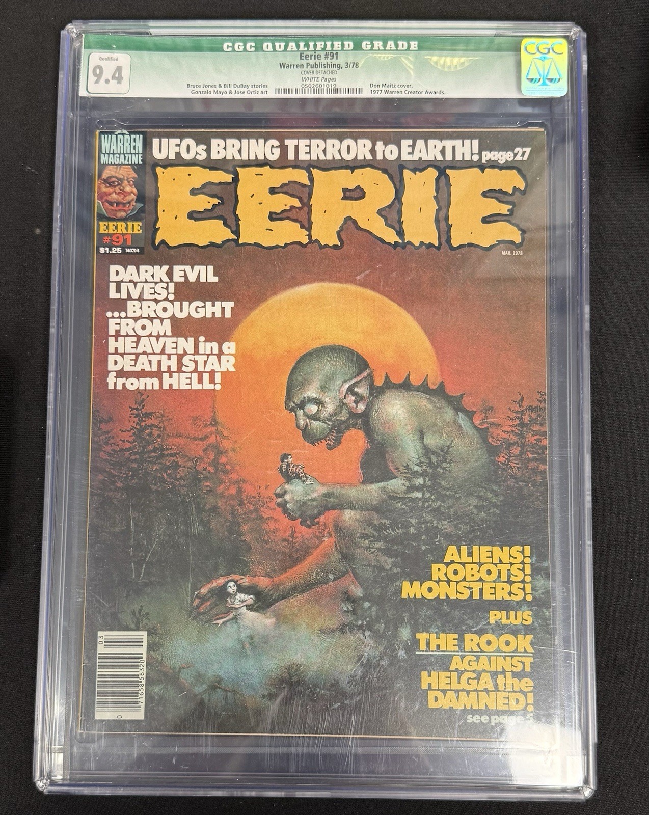 EERIE magazine NO.8 France版 Eerie #8 Value - GoCollect