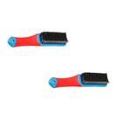 2 Count Wire Brush for Drill Heavy Duty Steel Brushes Cleaning Rust