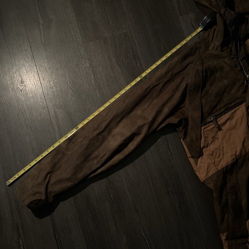 L1 Premium Outerwear Mens Medium Snowboard Jacket Brown Gold Hooded Full Zip Ski - Picture 6 of 15
