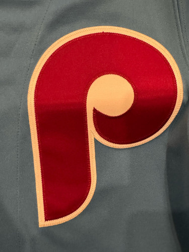 Autentica maglia Mitchell & Ness 1980 Mike Schmidt Philadelphia Phillies S 36 - Foto 3 di 5