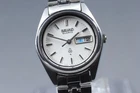 Vintage 1978 [Exc+5] Seiko Silver 7903-0090 Day Date 25m Quartz Ladies Watch