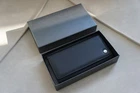 NIB Genuine OEM BMW Black Premium Leather Credit Card Cash Bill Zip Purse Wallet