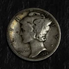 1924 S Mercury Dime XF   Lot F 880