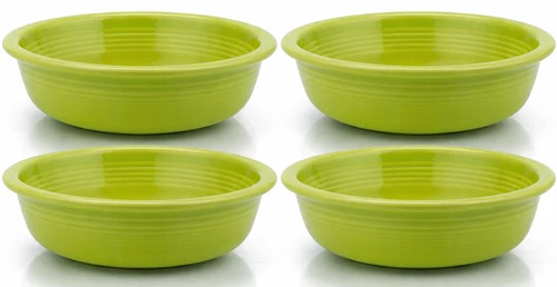 Fiesta 19-Ounce Medium Bowl, Lemongrass--Set of 4