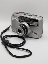 Pentax Espio 738G 35mm Point and Shoot Film Camera With Pentax Camera case