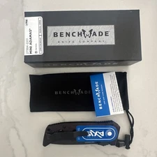 Benchmade 273BK-2201 Mini Adamas Shot Show CruWear Micarta Limited Folding Knife