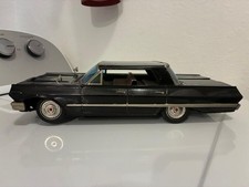 RARE 13.5 INCH 1963 CHEVY IMPALA 4 DR HARDTOP BATTERY OP JAPAN TIN CAR