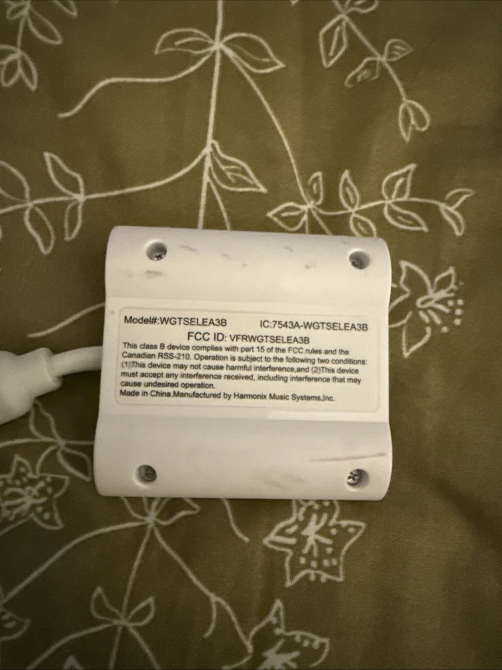 DONGLE For THE BEATLES ROCK BAND NINTENDO Wii GUITAR RECEIVER ONLY WGTSELEA3B - Image 4 of 4