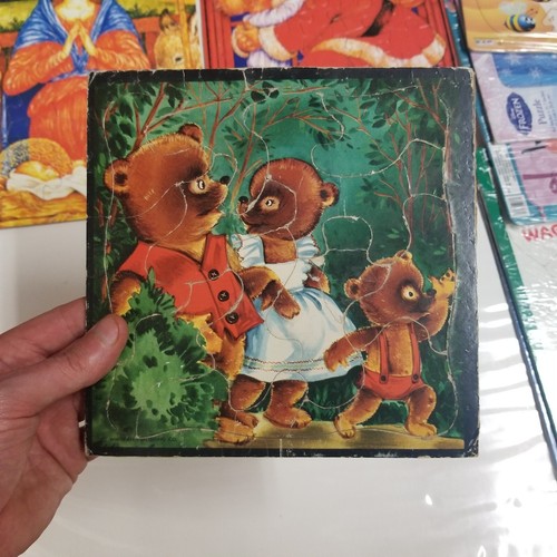 Vintage Children's Tray Puzzle Lot of 18, Educational, All Complete - Picture 6 of 19