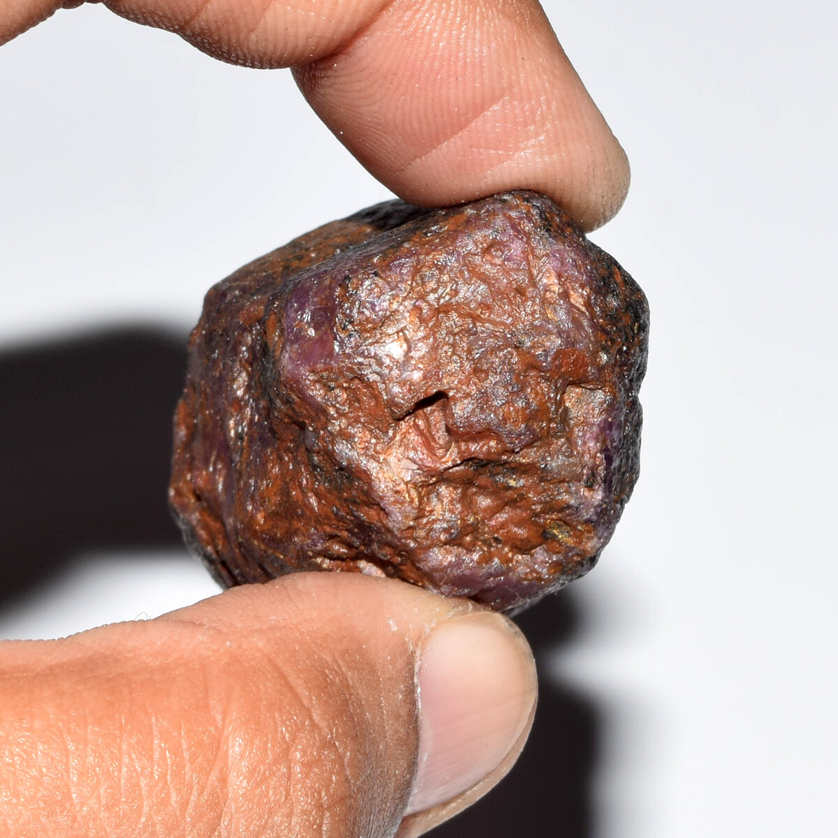 Natural Red Star Ruby Rough 233.0 Ct. Loose Gemstone For Wire