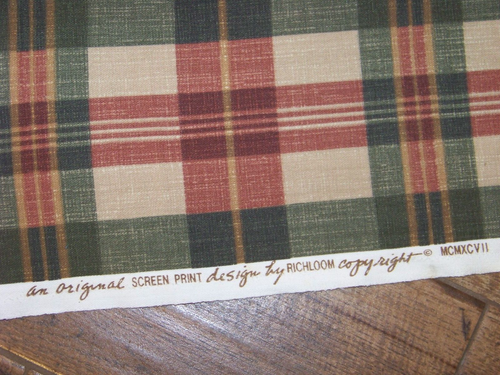 Fabric - 1 Yard + 14" x 54" Wide - Design by Richloom Copyright MCMXCVII - Imagen 6 de 12