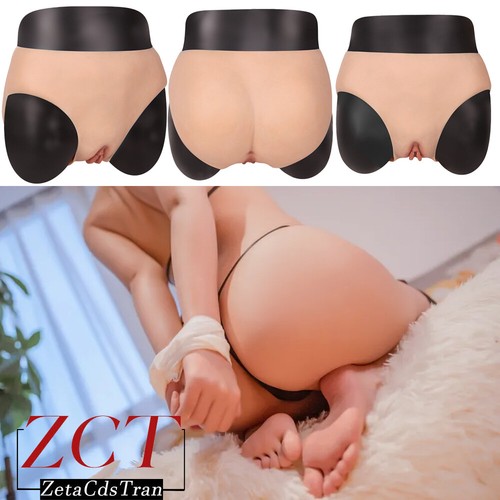 Culotte silicone faux vagin dodu hanches sous vêtement pantalon de taille crossdresser