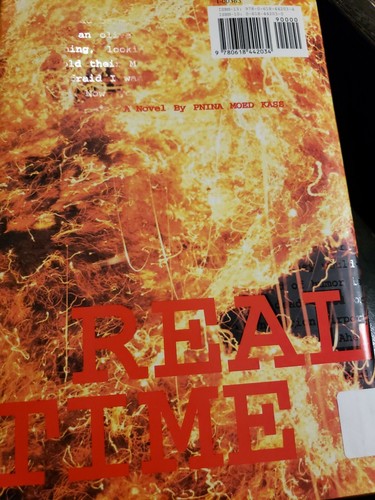 Real Time: A Novel Kass, Pnina Moed Hardcover Used - Good - Imagen 2 de 4