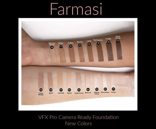 VFX Pro Foundation Full Coverage 01 Ivory - Picture 2 of 2