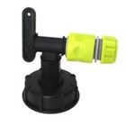 Adjustable Flow Tap and Garden Hose Quick Click Connector Set 34''