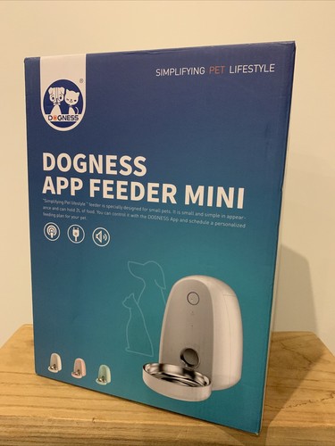 Dogness Mini 2L Feeder - Smart Automatic Feeder - Timed Feeder . White. New! - Picture 2 of 7