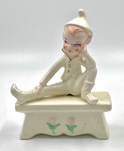 Holland Form Pixie Junge Figur Keramik Vintage - Bild 1 von 9