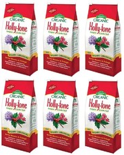 (6) ea Espoma HT4 4 lb Holly Tone Organic Evergreen Azalea Acid Food Fertilizer