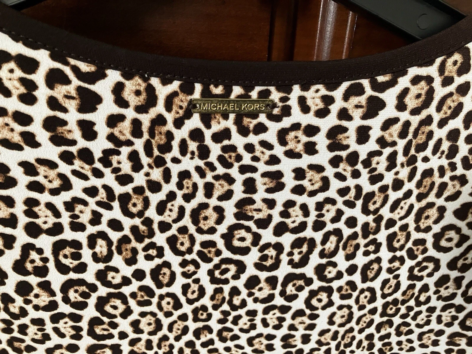 Abito MICHAEL KORS stampa leopardata taglia M