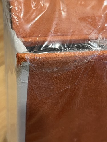 3 Photo Albums Old Town Orange Faux Suede Cd & Negative Storage 200 Photos Each - Picture 13 of 13