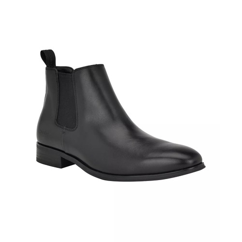 Calvin Klein Men's Donto Slip on Pointy Toe Boots Black Size 9 NIB