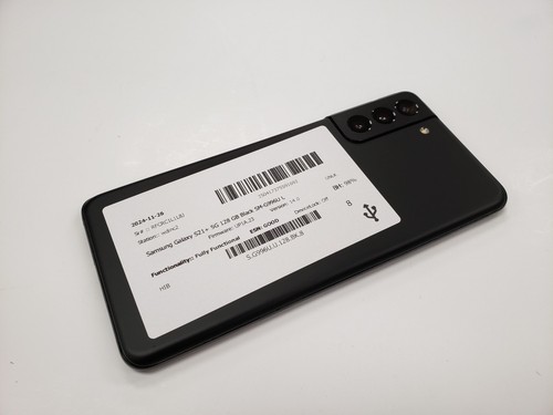 Samsung Galaxy S21+ 5G SM-G996U 128 GB Negro Desbloqueado **LEER** - Imagen 1 de 5