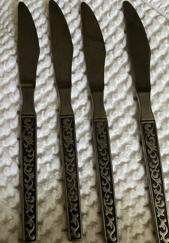 Riviera Monterey Stainless Steel (4) Dinner Knives Excellent Condition - Picture 2 of 4