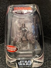 Star Wars Titanium Series Die Cast Sandtrooper Figure Hasbro Galoob 2006 for sale online