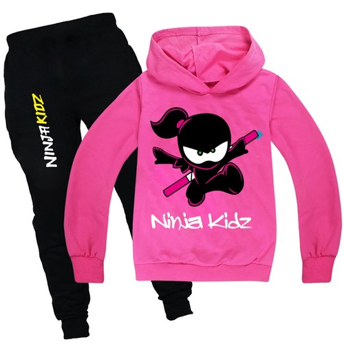 Hooded Spy NINJA Kids Clothing pullover Hoodies Pants Tops Sweatshirt X'MAS GIFT - Picture 32 of 50