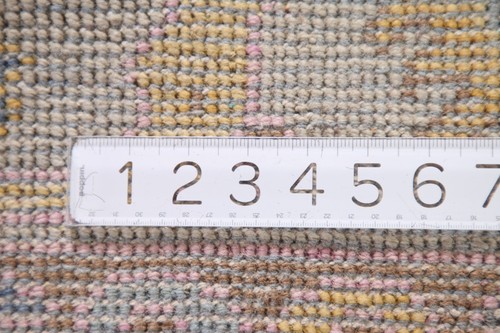 Blue Floral Oushak Traditional Oriental Rug 8x10 ft. Hand-Knotted Wool Carpet - Picture 12 of 12