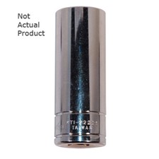 K Tool 22210 Chrome Socket, 3/8" Drive, 5/16", 6 Point, Deep