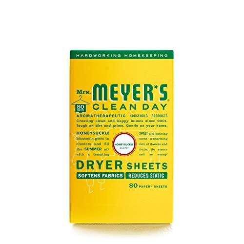 Mrs Meyer's Clean Day Geißblatt Trockner Bettwäsche 80 Stück Weichspüler - Bild 2 von 6